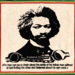 Patch Frederick Douglass - Vert Jaune Rouge