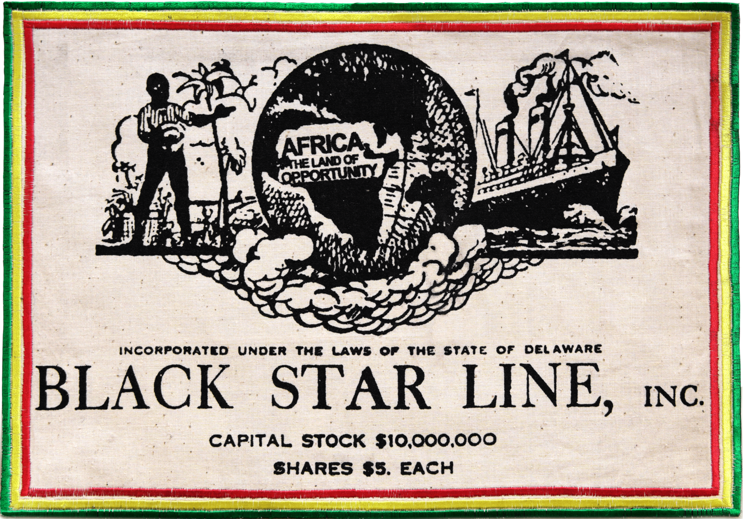 écusson Black Star Line