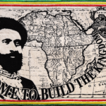 Patch Écusson Haile Selassie Come to Build the Kingdom - vert jaune rouge