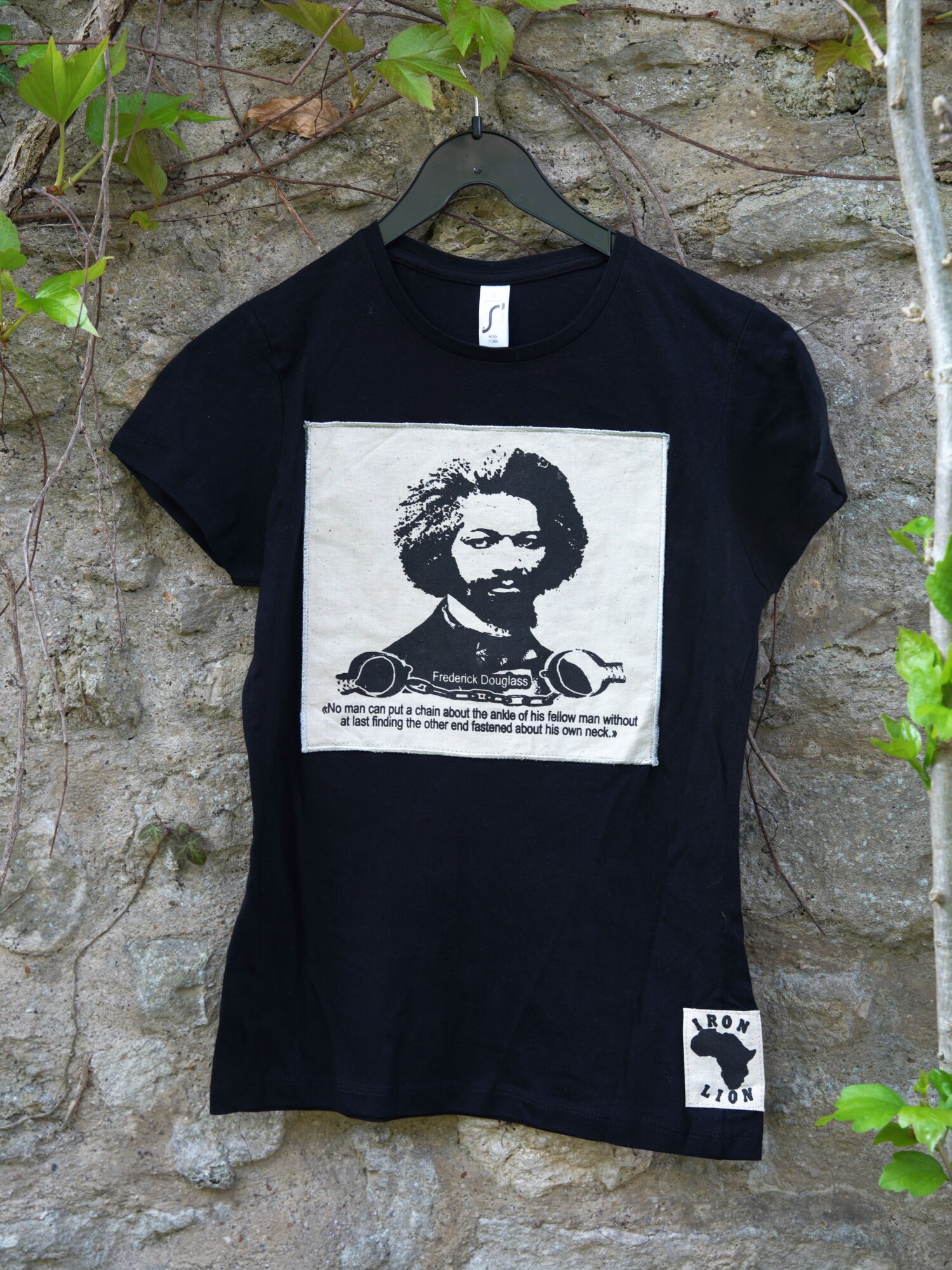 T.Shirt Frederick Douglass -noir