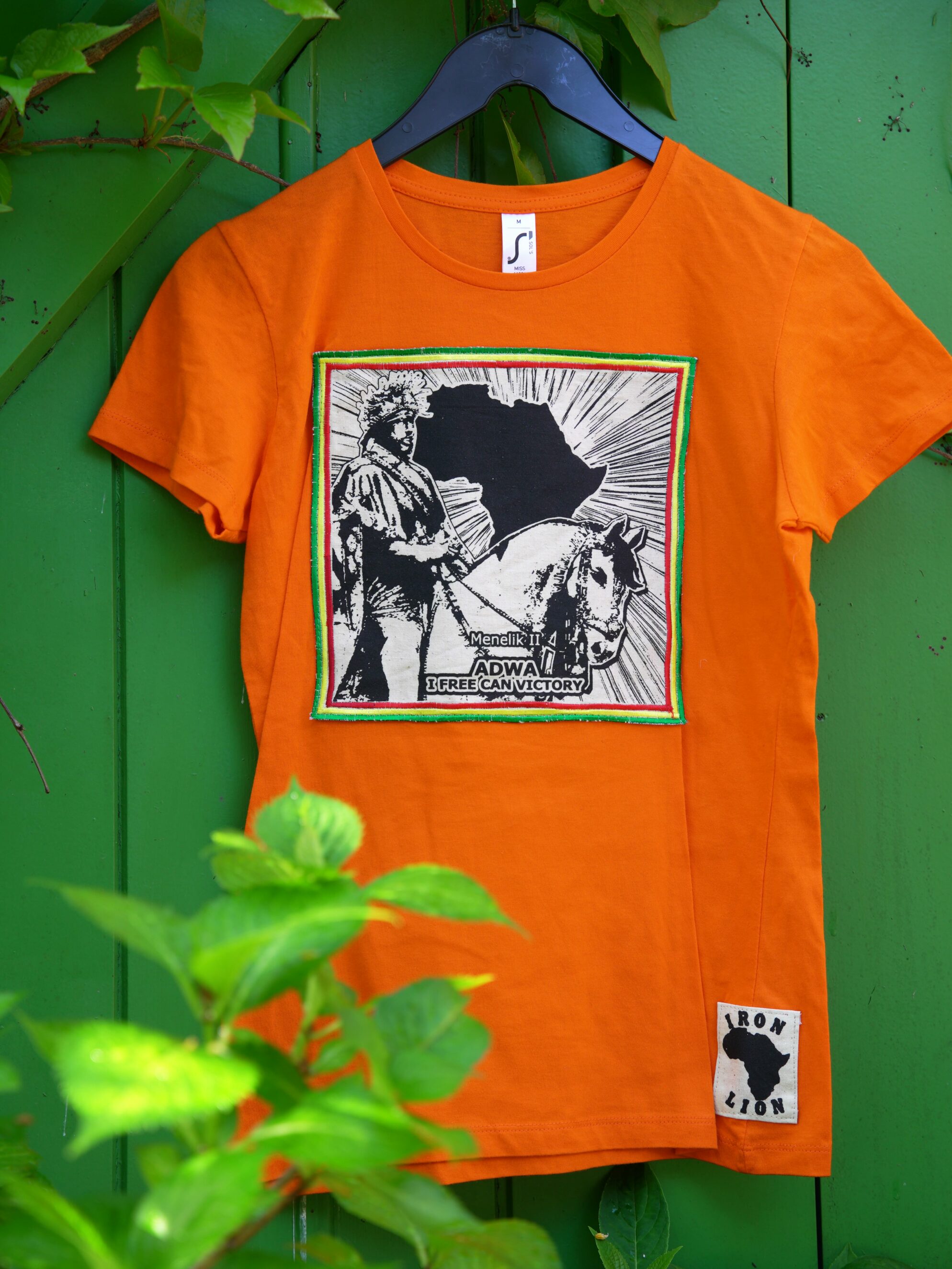 T.Shirt Femme Menelik Adwa - orange